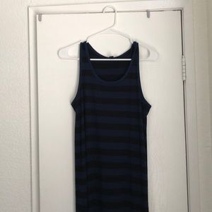 Striped maxi dress